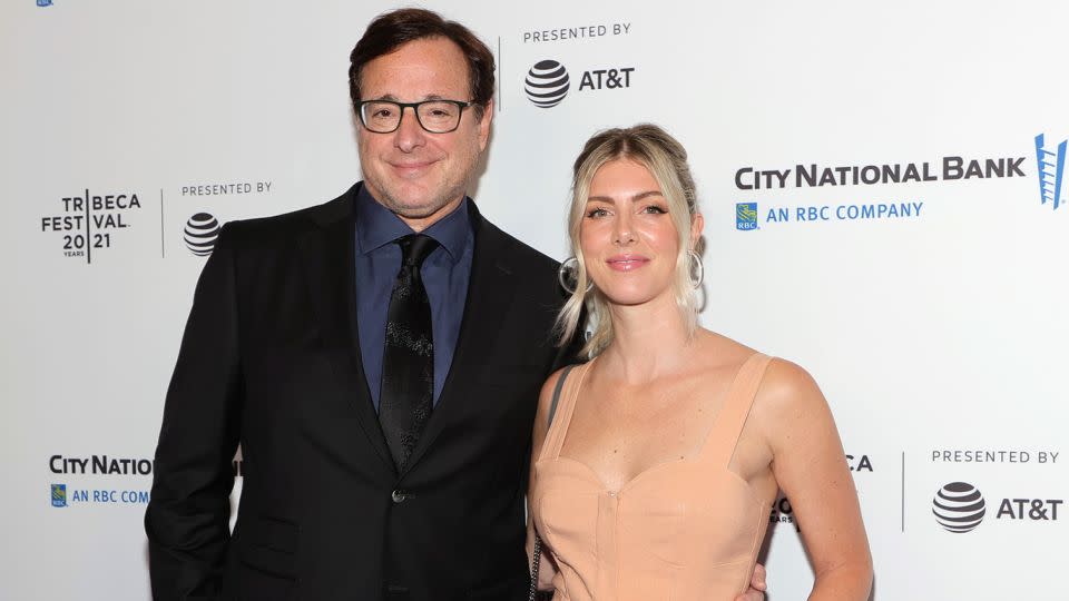Bob Saget and Kelly Rizzo in 2021. - Mike Coppola/Getty Images
