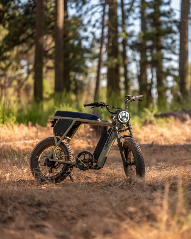 The Scrambler X2 is comfortable on pavement but also excels on some off-road adventures.<p>Juiced Bikes</p>