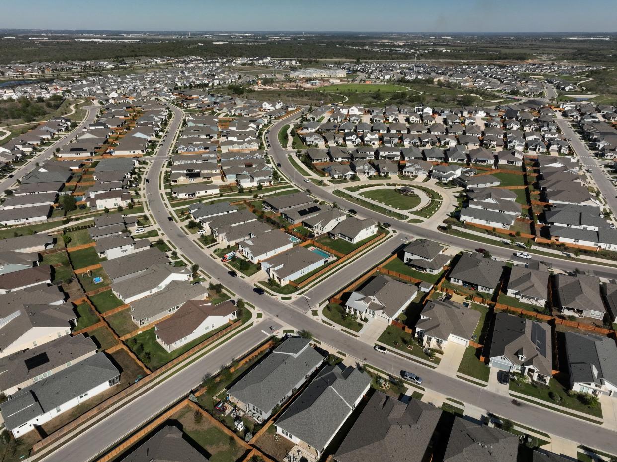 Rooftops continue to sprout in Easton Park, a master-planned community in Southeast Austin being developed by Brookfield Residential Properties.