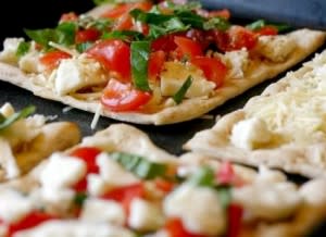 Homemade Crackerbread Pizza