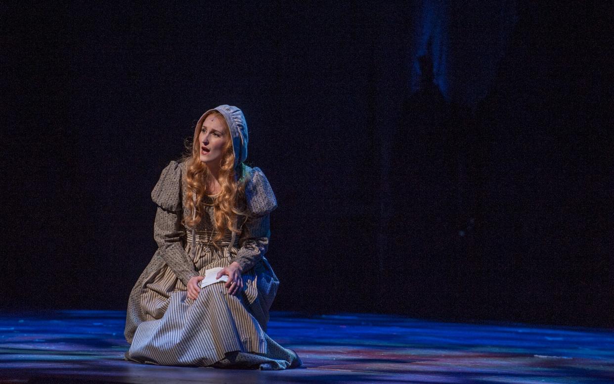Victoria Huston-Elem plays Fantine in Lyric Theatre of Oklahoma's 2014 production of "Les Miserables."