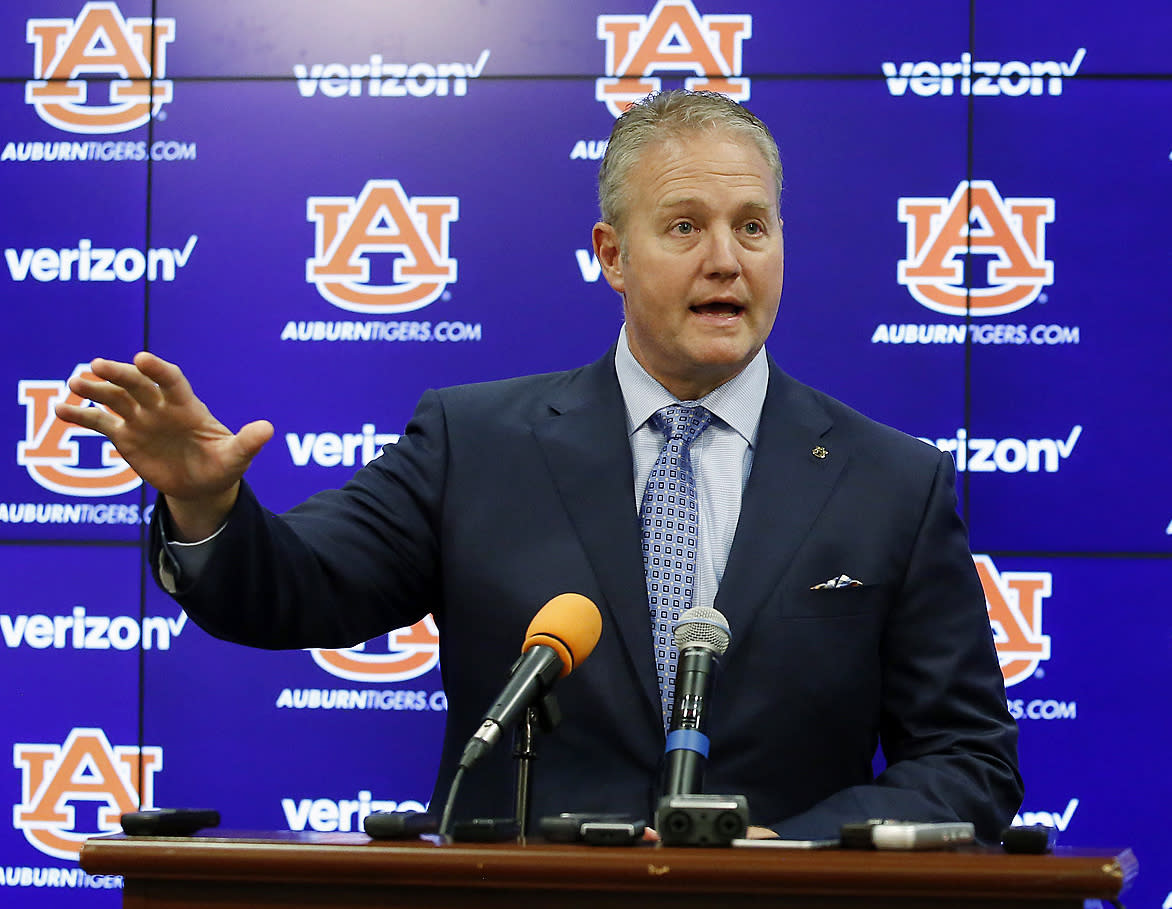 Auburn AD Jay Jacobs will resign on June 1, if not before. (Todd J. Van Emst/Opelika-Auburn News via AP, File)