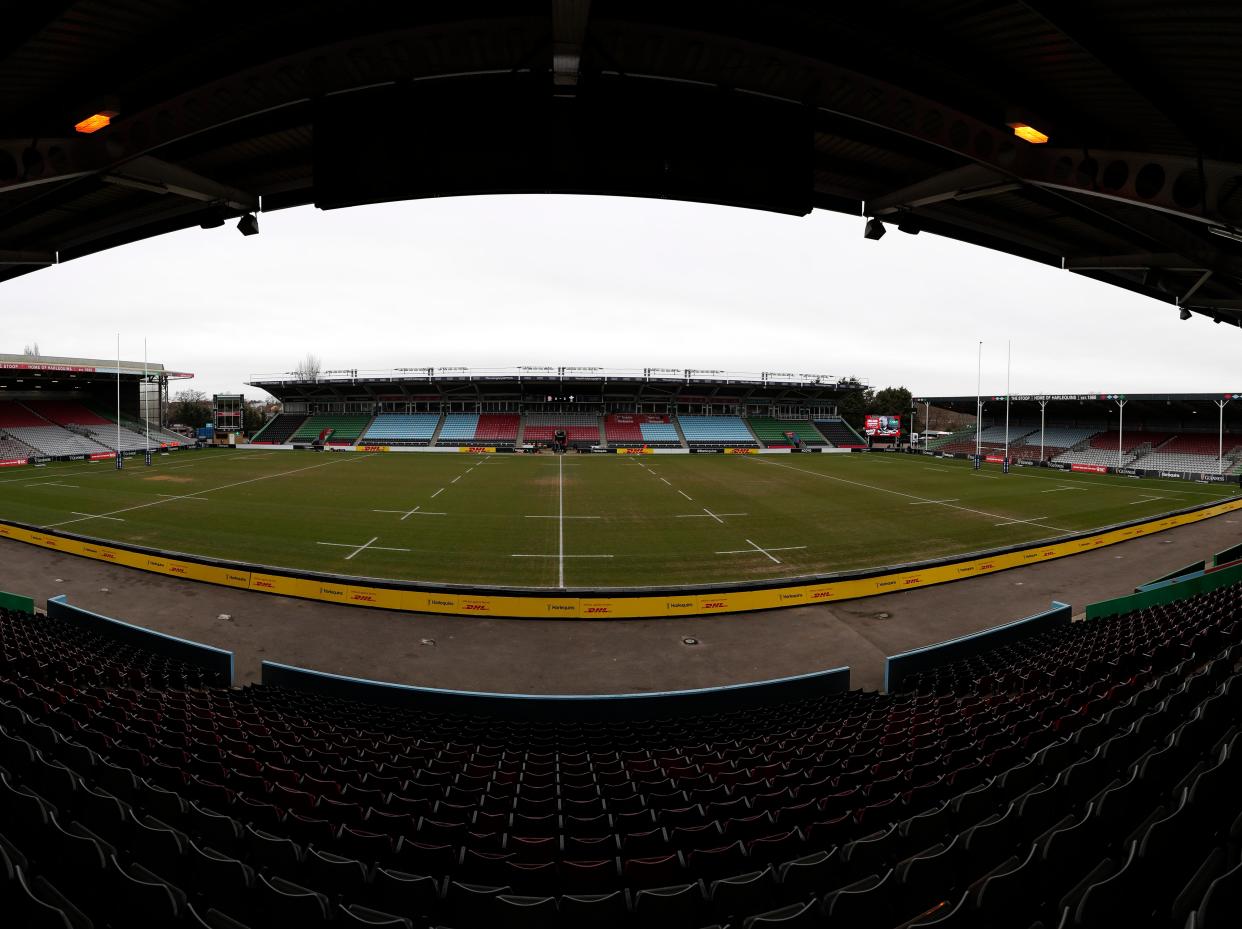 Fans may not return to stadia for another six months (Getty Images for Harlequins FC)