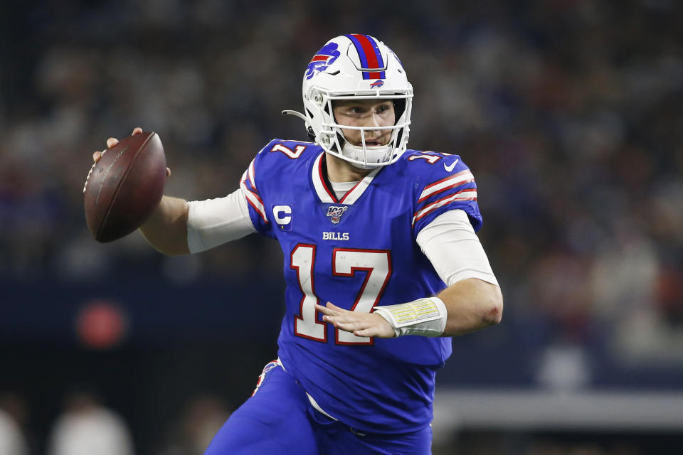 Josh Allen and the Bills passed their Thanksgiving audition against the Cowboys and earned a Week 15 prime-time slot. (Tim Heitman/USA Today)