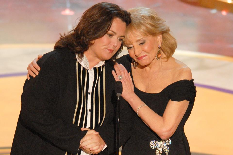 Rosie O'Donnell and Barbara Walters, presenters at 33rd Annual Daytime Emmy Awards - Show 2006