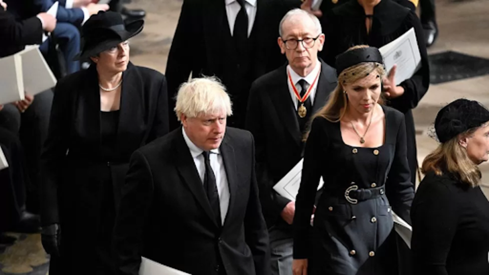 Former prime ministers Liz Truss, Boris Johnson, Theresa May, David Cameron, Gordon Brown, Sir Tony Blair, and Sir John Major will also attend, accompanied by their spouses (Reuters)