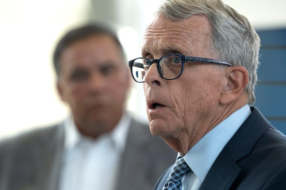 Gov. Mike DeWine tested positive for COVID-19 this week, his office said.