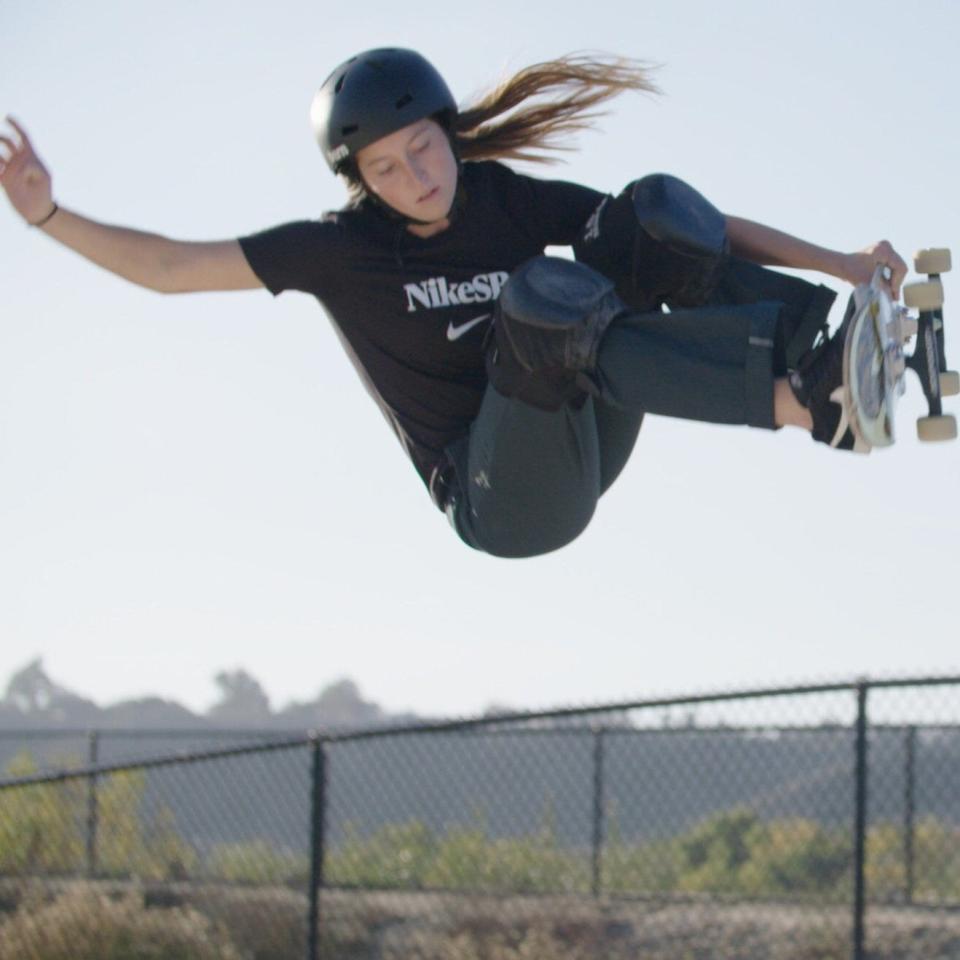 A new, free community event at Nantucket Film Festival will be a one-hour Skate Jam on June 25, featuring Nora Vasconcellos, professional skateboarding star of the feature documentary “Skate Dreams.”