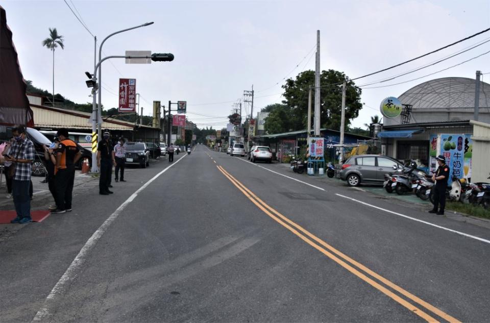 市道172線虎山至仙草段將由兩線道拓寬為四線道。（記者翁聖權攝）