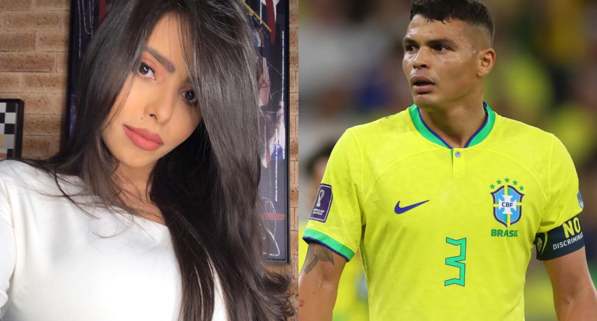 Apontada como amante de Thiago Silva estudante nega romance Não conheço