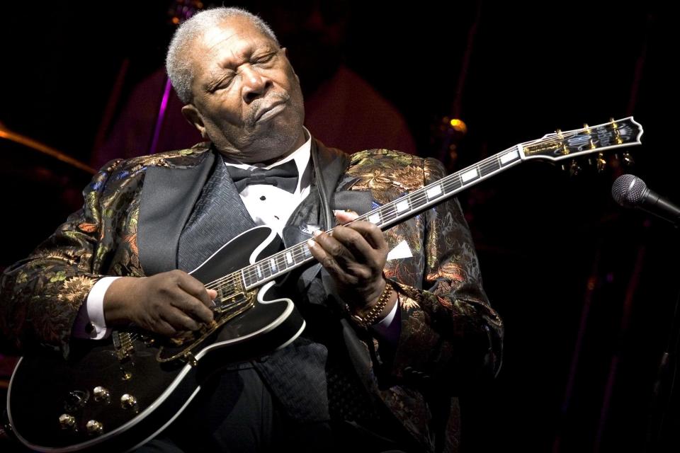 Blues legend BB King gets a Google Doodle on what would have been his 94th birthday: Getty