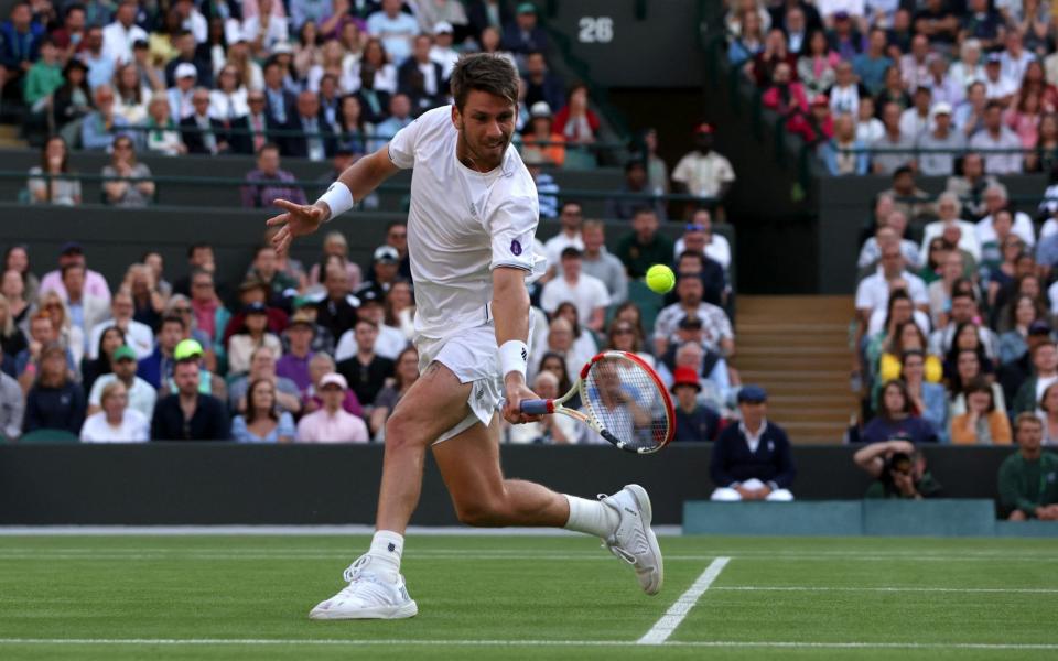 cameron norrie vs david goffin live score wimbledon 2022 latest - REUTERS