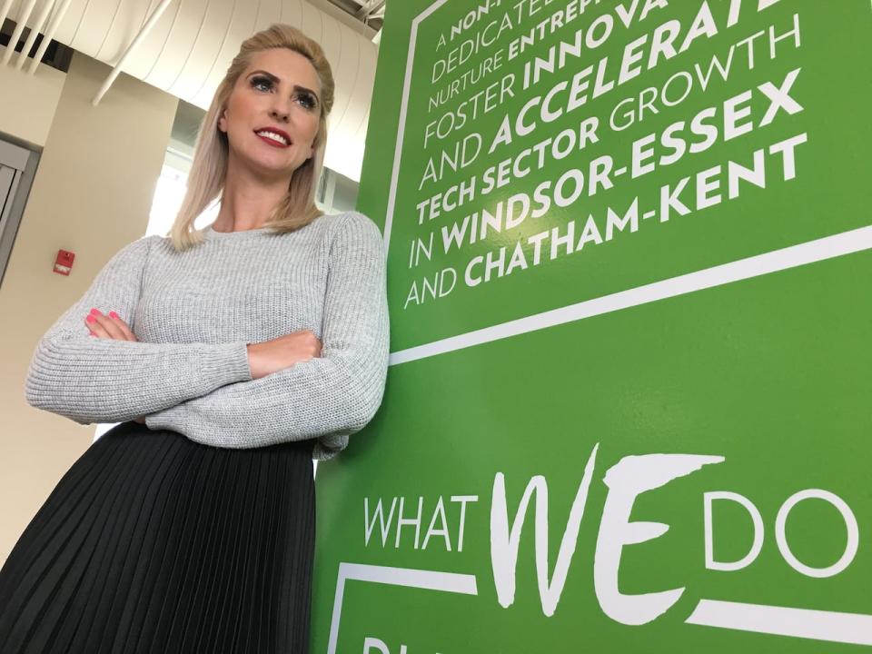 Yvonne Pilon with WETech Alliance said there's momentum building in Windsor when it comes to getting women into the tech sector, and leadership roles.