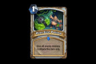 <p>Situationally, Pint-Size Potion can lead to a huge swing in board control. Most of the time, however, it’s going to sit dead in your hand. </p>