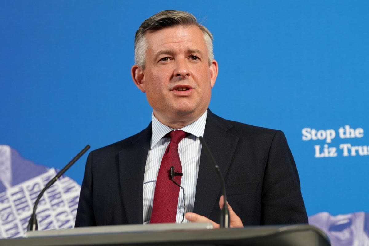 Shadow paymaster general Jonathan Ashworth <i>(Image: PA)</i>