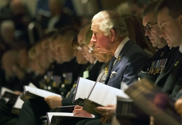 Charles at a previous National Police Memorial Day 