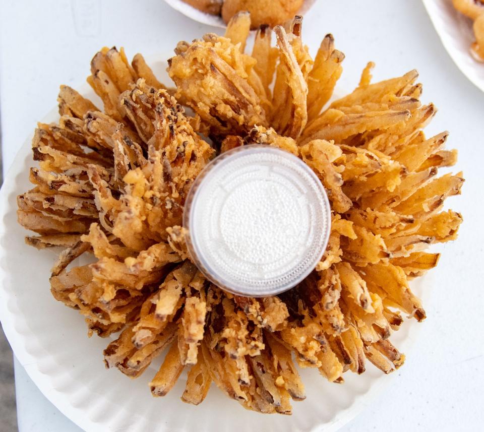 How about a York State Fair blooming onion?