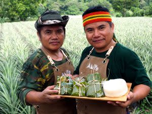 「初魯克」過去是排灣族的傳統美食也是貴族點心。 | “Chu-lu-ke” was a traditional food and used to be a delicacy for the elites in the Paiwan tribes.(Courtesy of Xin Media)