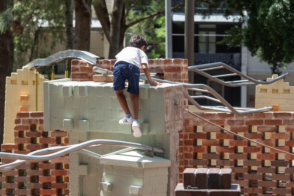 These playgrounds can bolster psychological resilience. Mike Hewson