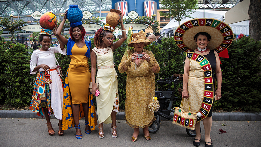 Whackiest outfits from Ladies Day at Ascot