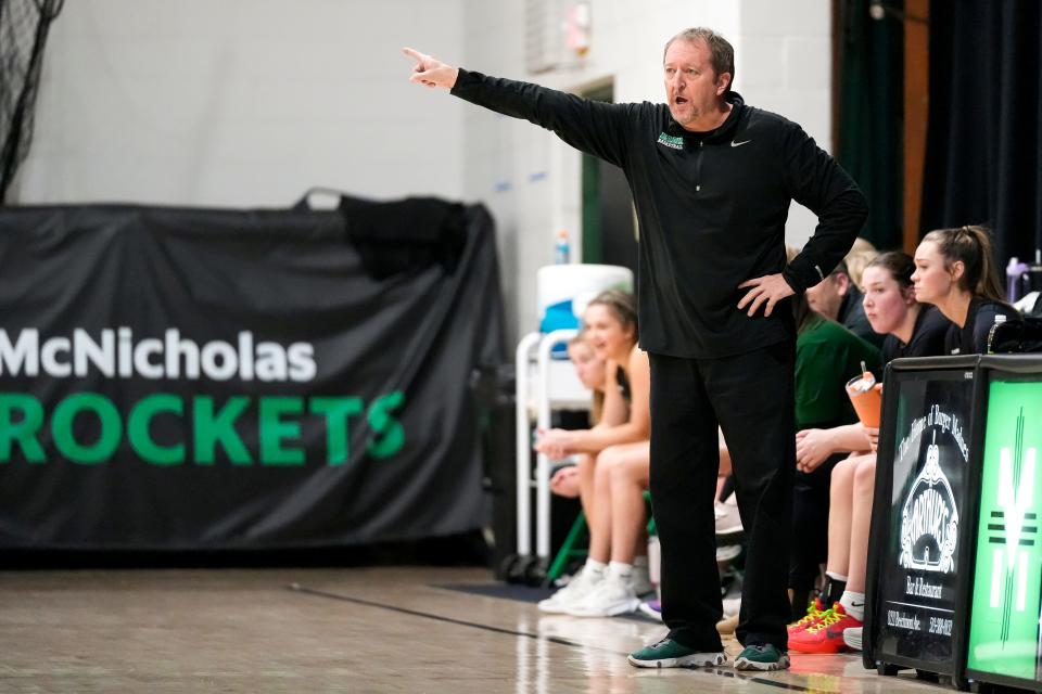 Badin Rams head coach Tom Sunderman is in his 16th season as the Rams head coach.