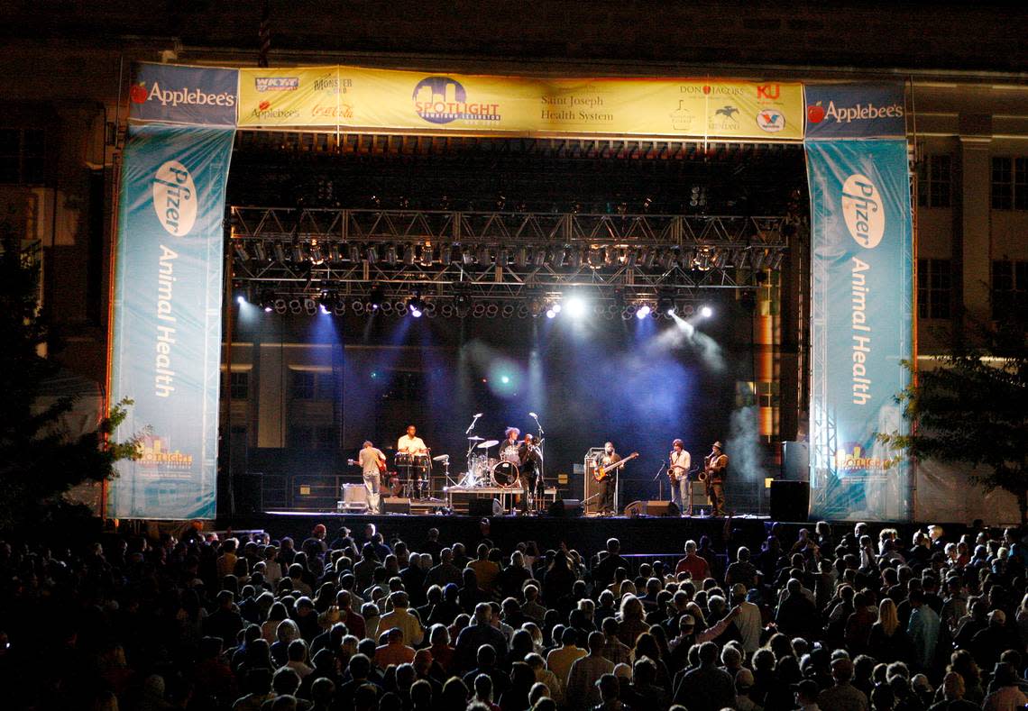 Trombone Shorty performed with Orleans Avenue at Courthouse Plaza in Lexington during the 2010 World Equestrian Games.