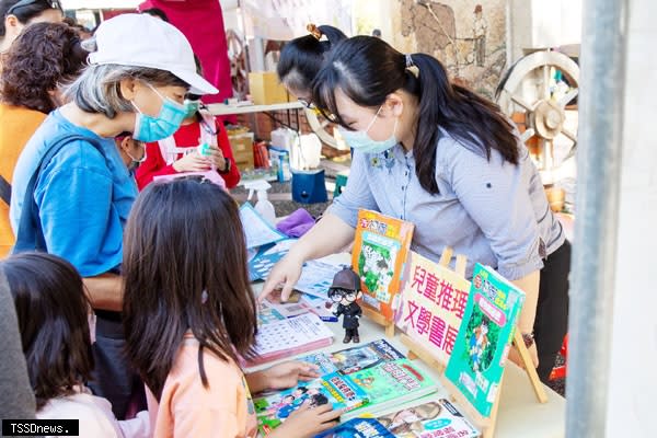 20日「我和我的閱讀藍圖」市集活動，歡迎大小朋友一起來享受閱讀。