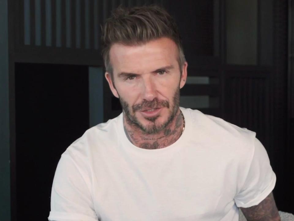 David Beckham respalda la campaña para el acceso a computadoras durante el bloqueo (The Daily Mail)