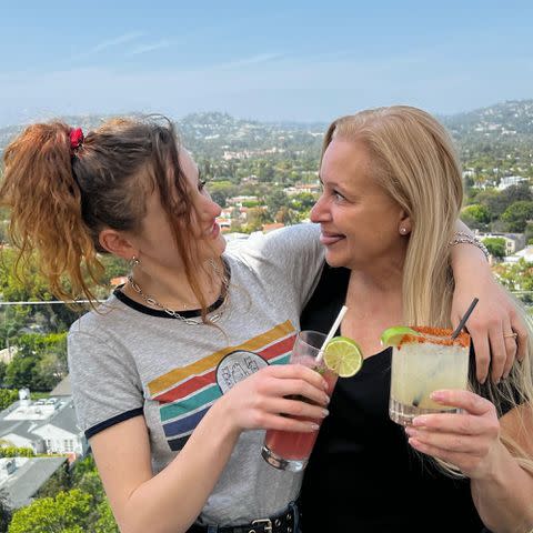 <p>Joey King Instagram</p> Joey King and her mom Jamie King.