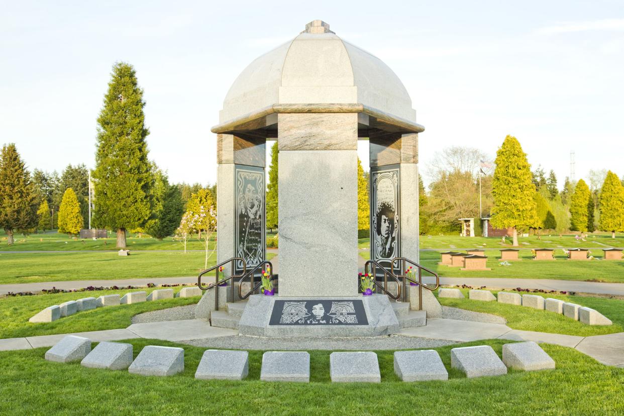 Jimi Hendrix Gravesite