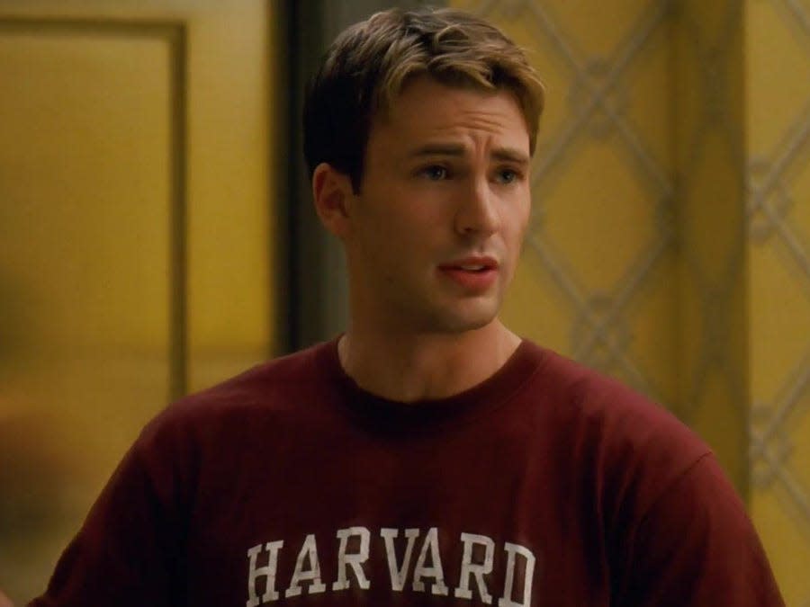 Chris Evans in "The Nanny Diaries" (2007).