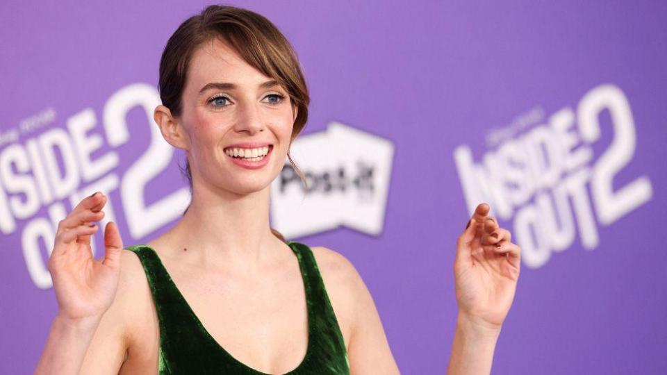 Maya Hawke at the Inside Out 2 premiere