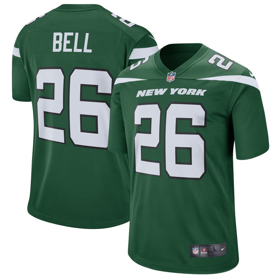 Le'Veon Bell New York Jets Nike Game Jersey – Gotham Green