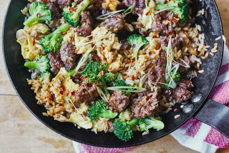 Beef and Broccoli Fried Rice