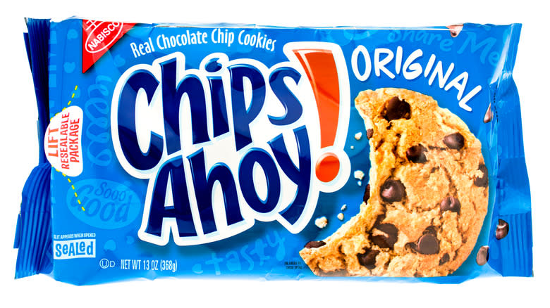 A bag of Chips Ahoy cookies