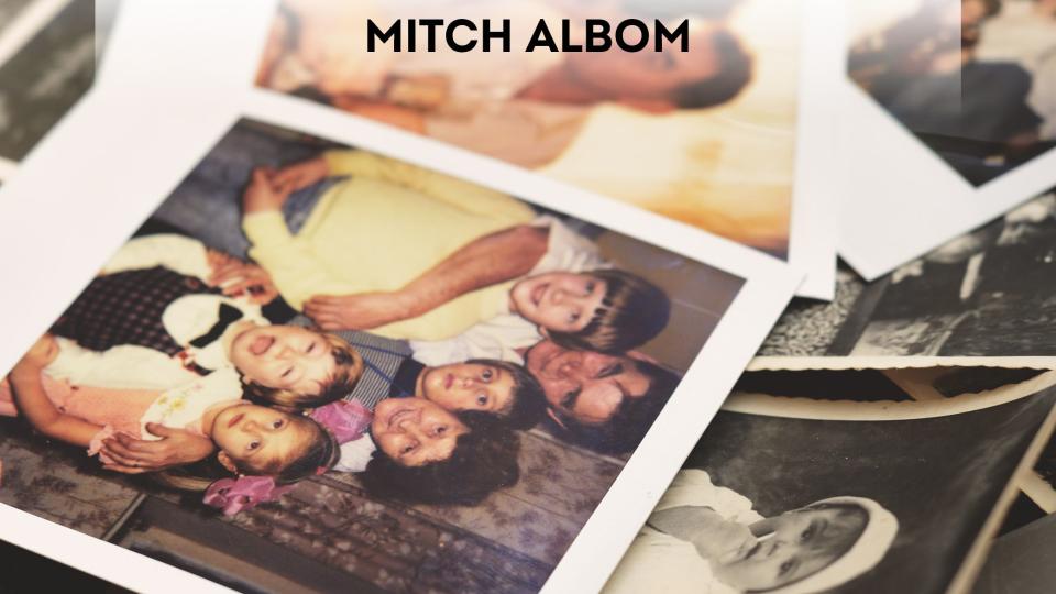 loss of mother quotes mitch albom