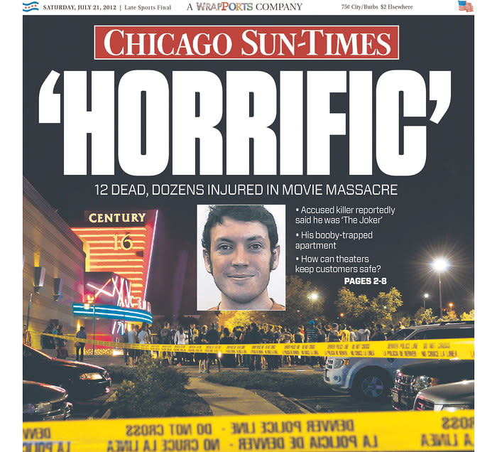 Chicago Sun-Times, July 21, 2012