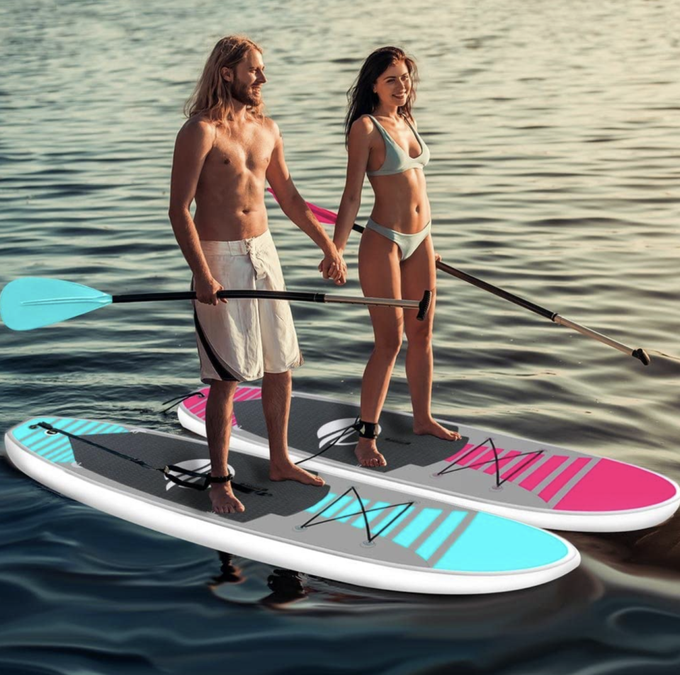 SereneLife Premium Inflatable Paddle Board (Photo via Amazon)