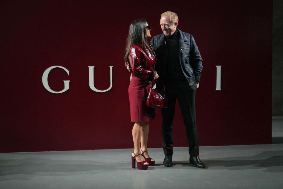 Le couple au show Gucci