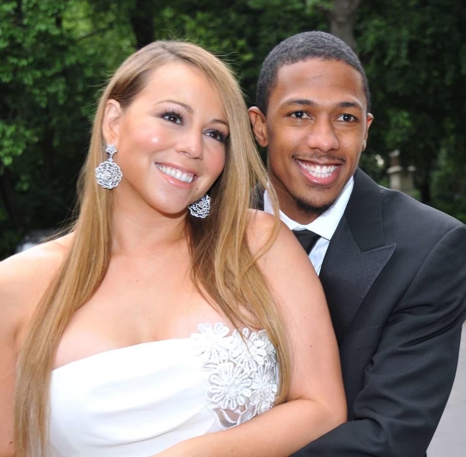 Mariah Carey and Nick Cannon at the Fresh Air Fund "Salute To American Heroes" held at Tavern On The Green