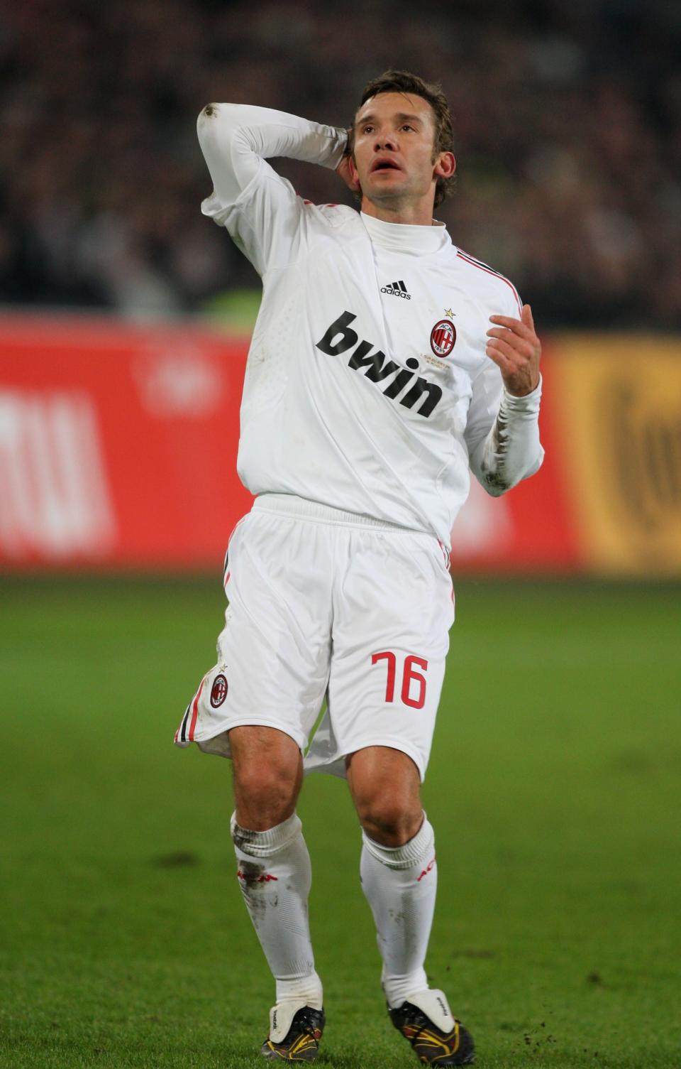 <p>Ah, yes, Shevchenko. Having scored 173 goals in seven years with AC Milan before his ill-fated spell with Chelsea, you’d have thought the Italians would give him his favoured number seven shirt back when he returned on loan in 2008. He was shafted with the number 76 – the year of his birth. </p>