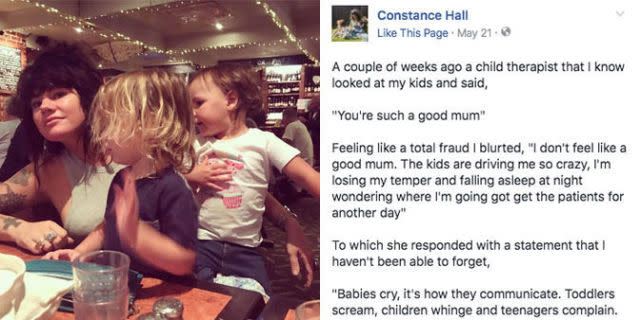 New mum praised for unfiltered account of what happens to your