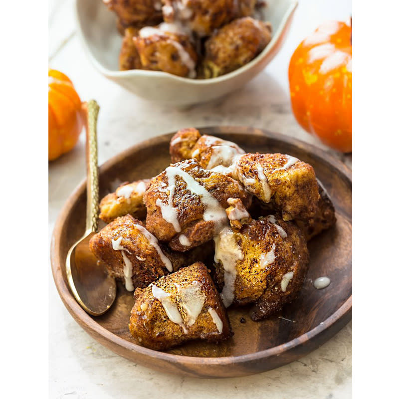 20. Slow Cooker Pumpkin Monkey Bread