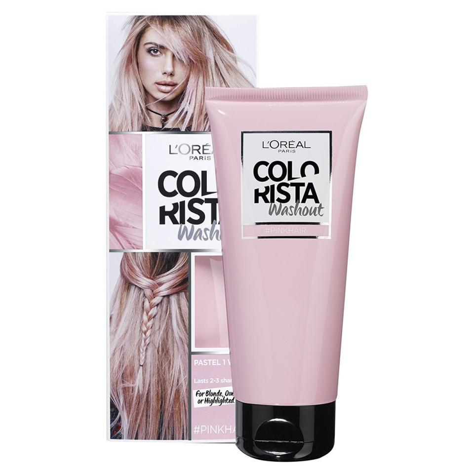 L’Oreal Paris Colorista Wash, £6.99