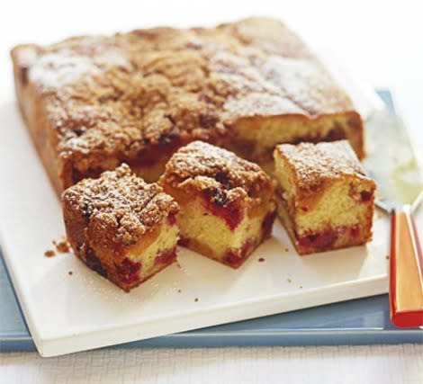 Apricot Raspberry Buckle 