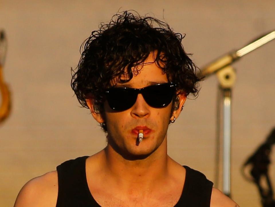 Matty Healy of The 1975 (Getty Images)