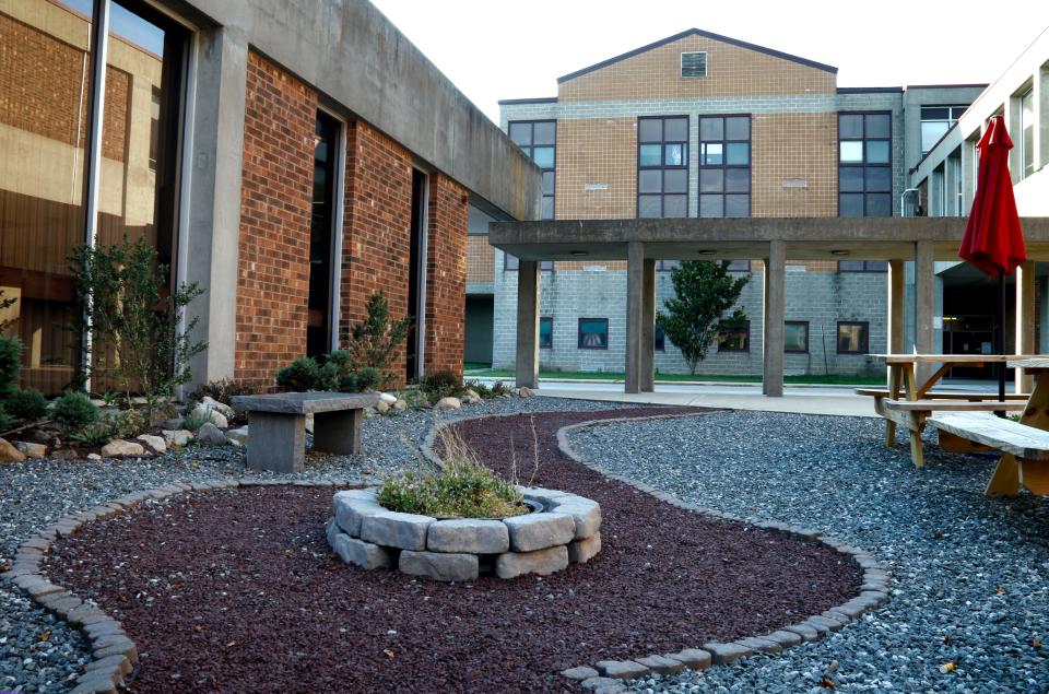 The Toll Gate High School campus in Warwick, opened in 1971.