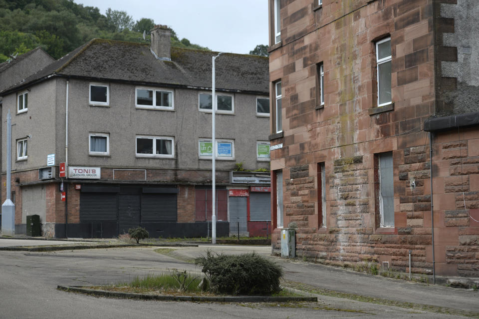 Property on the estate was once the cheapest in Britain (Picture: SWNS)