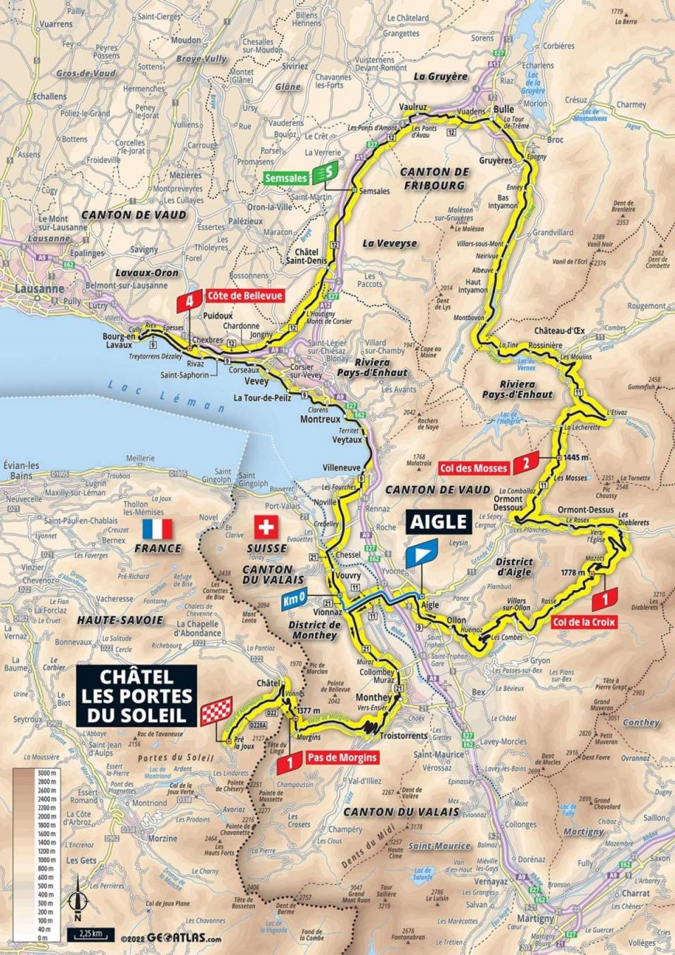 Stage 9 map (letour)