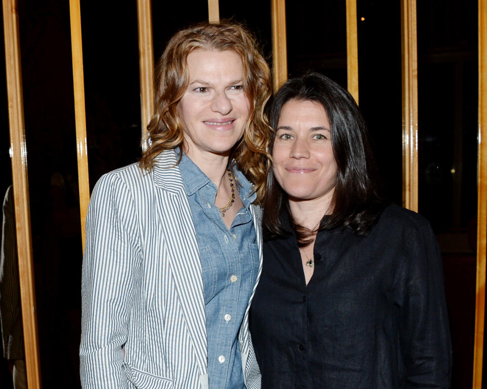 Sandra Bernhard and Sara Switzer attend The Premiere of EPIX Original Documentary "Serena"